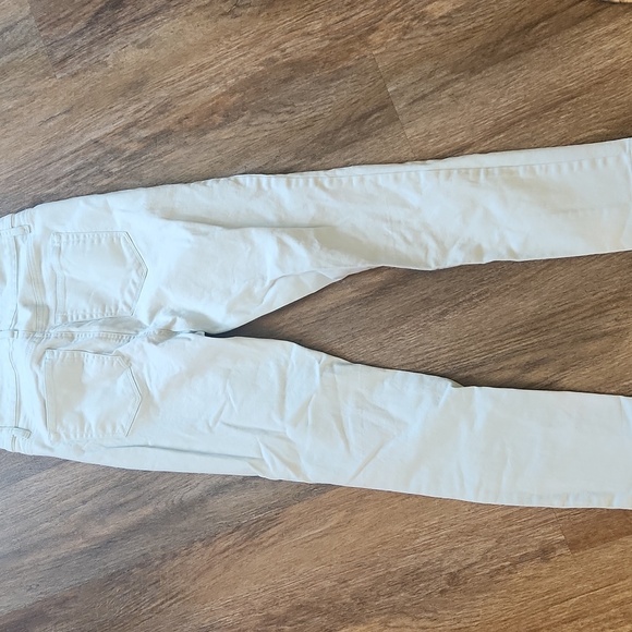 Loft High Rise Skinny Ankle pale blue jeans Size 4  EUC - Picture 4 of 5